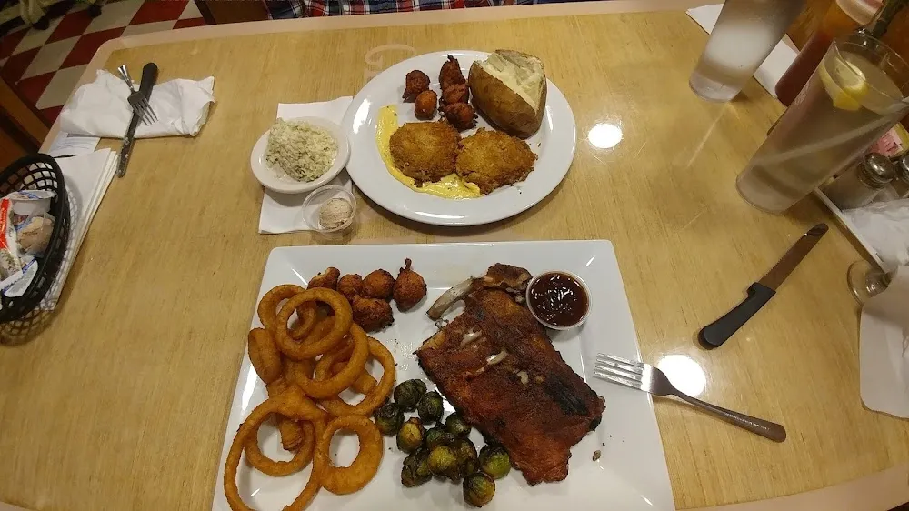 BBQ RBS & Roasted Brussel Sprouts